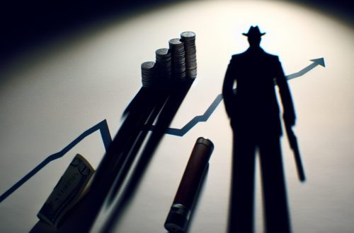 alt_text: Grafik harga daging naik dengan tuduhan permainan pasar oleh pedagang besar.