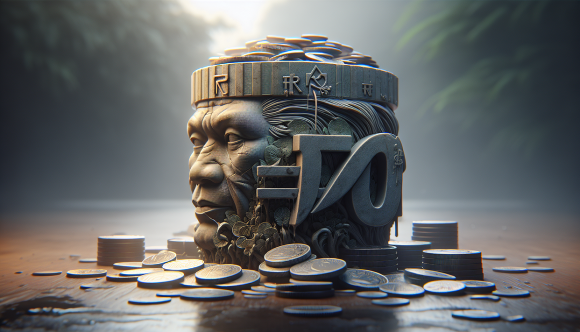 alt_text: Nilai tukar rupiah mendekati 17.000, pertanda krisis ekonomi atau peluang investasi.