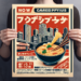 alt_text: Poster peluang karier di perusahaan makanan Jepang, menampilkan logo perusahaan.