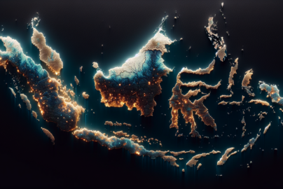 "alt_text": "Peta distribusi tenaga kerja Indonesia di era kebijakan ekonomi baru."