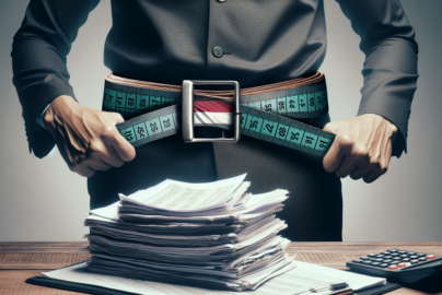 "alt_text": "Ekonomi Indonesia mengetatkan anggaran untuk menghadapi tantangan fiskal."