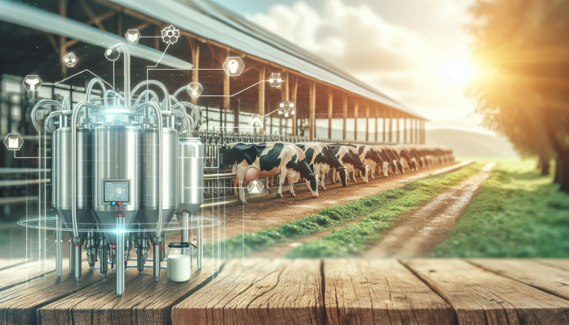 "alt_text": "Inovasi terbaru dalam produksi susu melalui penelitian peternakan modern."