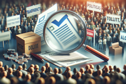 alt_text: Poster "Siaga 1 TNI": Fokus pada Transparansi, Urusan Politik, dan Kecemasan Publik.