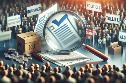 alt_text: Poster "Siaga 1 TNI": Fokus pada Transparansi, Urusan Politik, dan Kecemasan Publik.