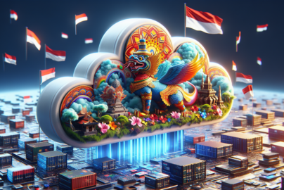 "alt_text": "Kedaulatan data Indonesia terancam oleh dominasi layanan cloud global."