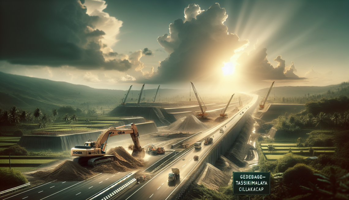 alt_text: "Pembangunan Jalan Tol Gedebage–Tasikmalaya–Cilacap menghadapi tantangan bagi investor."