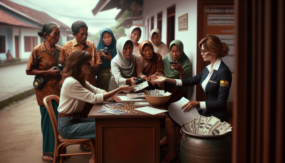 alt_text: Mantri BRI Lombok membantu pemberdayaan perempuan dengan memberi dukungan dan pelatihan.