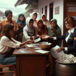 alt_text: Mantri BRI Lombok membantu pemberdayaan perempuan dengan memberi dukungan dan pelatihan.