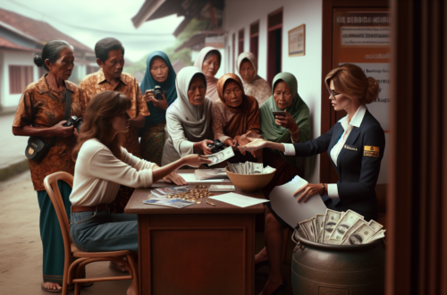 alt_text: Mantri BRI Lombok membantu pemberdayaan perempuan dengan memberi dukungan dan pelatihan.