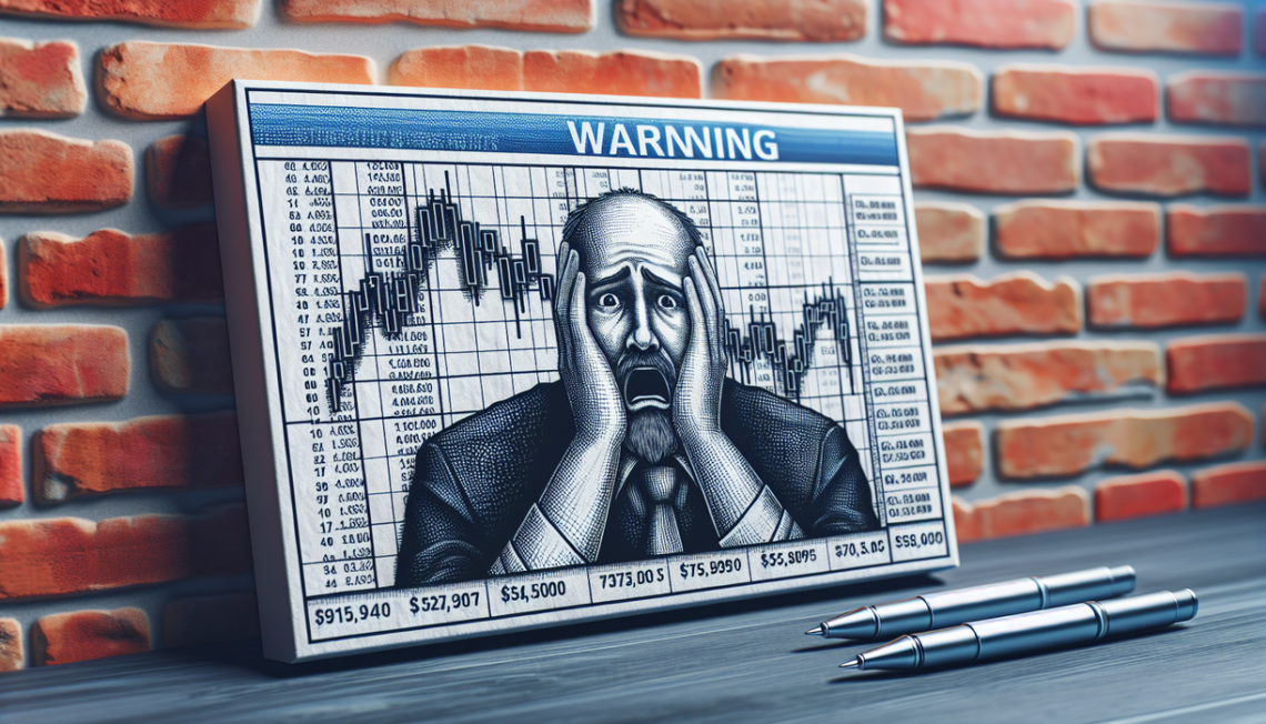 alt_text: Grafik saham MDIA turun, mendapat peringatan bursa; potensi dampak investor.