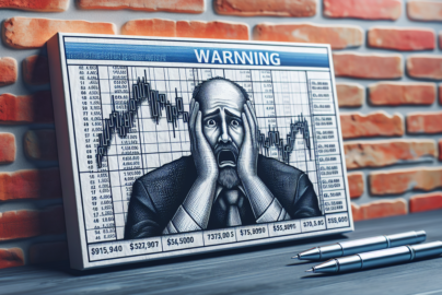 alt_text: Grafik saham MDIA turun, mendapat peringatan bursa; potensi dampak investor.