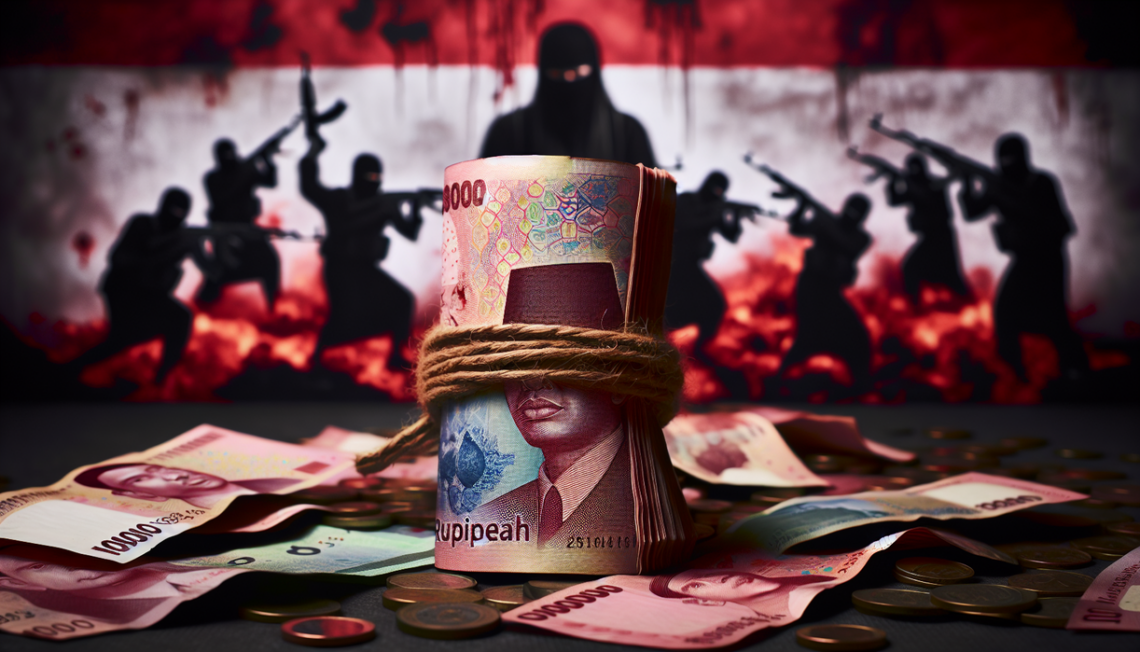 “alt_text”: "Rupiah tertekan di tengah konflik Timur Tengah yang mempengaruhi nilai tukar."