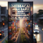 alt_text: Spanduk "Membaca Arah Baru Perencanaan Pembangunan Kaltim 2026".
