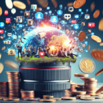 alt_text: Strategi pemasaran media sosial meningkat saat rupiah melemah dalam perekonomian.